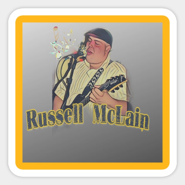 Russell McLain Retrio Sticker by RussellMcLainMusic